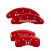 Brake Caliper Covers for 2016-2021 Honda Civic (20218S) Front & Rear Set 4