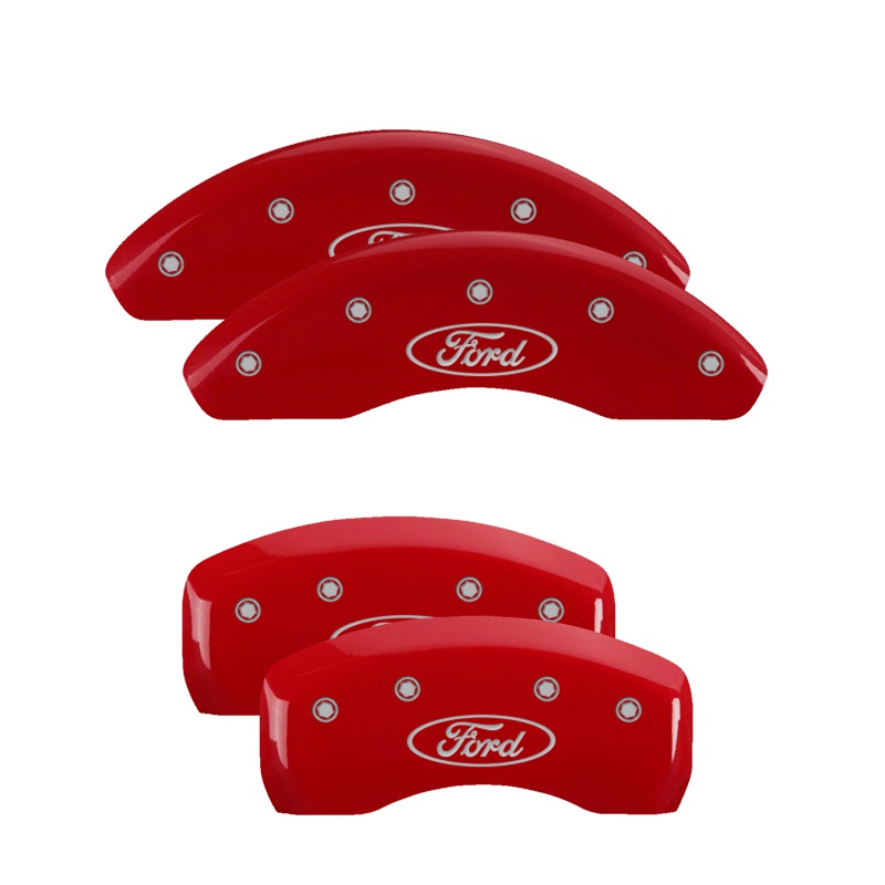 Brake Caliper Covers for 2006-2012 Ford Fusion (10072S) Front & Rear Set 1