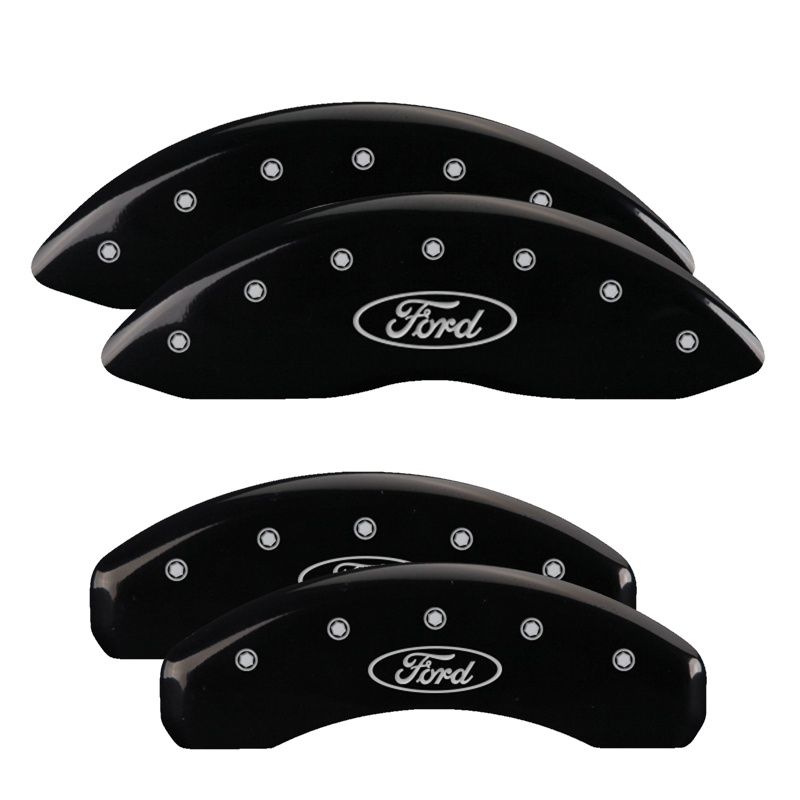 Brake Caliper Covers for 2010-2011 Ford F-150 (10090S) Front & Rear Set 2