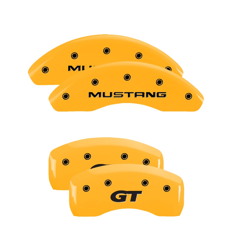 Brake Caliper Covers for 1997-1998 Ford Mustang (10224S) Front & Rear Set 3