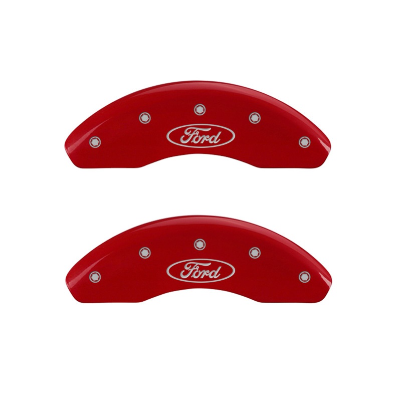 Brake Caliper Covers for 2012-2018 Ford Focus (10226F) Front Covers Only 1