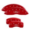 Brake Caliper Covers for 2015-2018 Ford Edge (10241S) Front & Rear Set 4