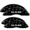 Brake Caliper Covers for 2010 Dodge Ram 2500 2010 Dodge Ram 3500 (12124S) Front & Rear Set 11