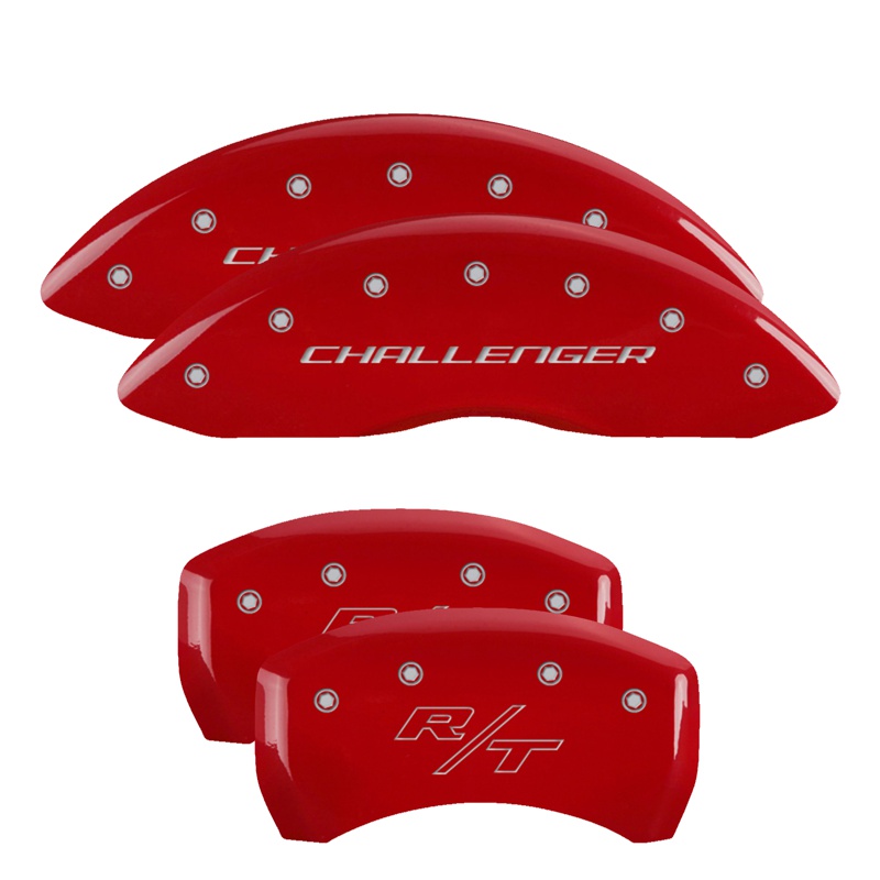 Brake Caliper Covers for 2011-2023 Dodge Challenger 2011-2023 Dodge Charger (12162S) Front & Rear Set 1