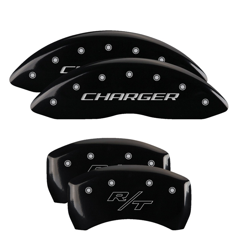 Brake Caliper Covers for 2011-2023 Dodge Challenger 2011-2023 Dodge Charger (12162S) Front & Rear Set 11