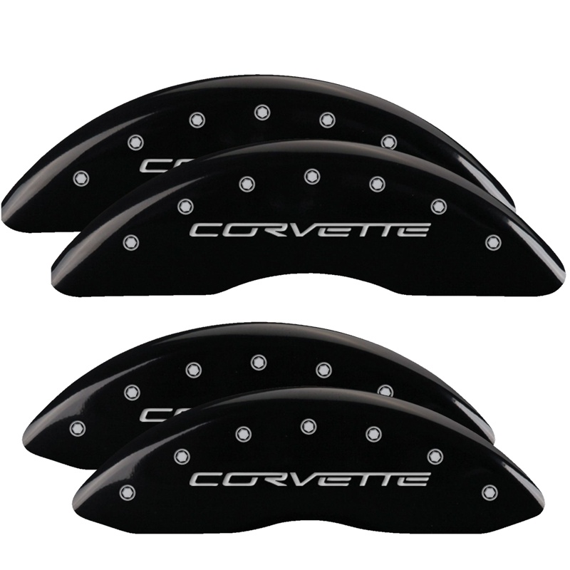 Brake Caliper Covers for 2006-2013 Chevrolet Corvette (13083S) Front & Rear Set 2