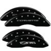 Brake Caliper Covers for 2006-2013 Chevrolet Corvette (13083S) Front & Rear Set 5