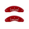 Brake Caliper Covers for 2014-2015 Chevrolet Cruze 2016 Chevrolet Cruze Limited (14012F) Front Covers Only 7
