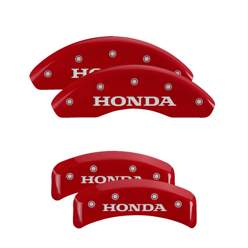 Brake Caliper Covers for 2003-2011 Honda Element (20076S) Front & Rear Set 4