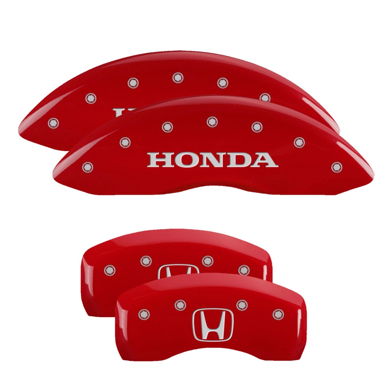 MGP Brake Caliper Covers for 20062011 Honda Ridgeline (20139S) Front & Rear Set