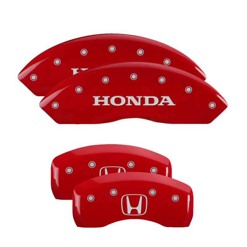 Brake Caliper Covers for 2003-2007 Honda Accord (20199S) Front & Rear Set 1