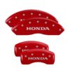 Brake Caliper Covers for 2003-2007 Honda Accord (20199S) Front & Rear Set 4