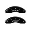 Brake Caliper Covers for 2009-2019 Honda Fit (20208F) Front Covers Only 2