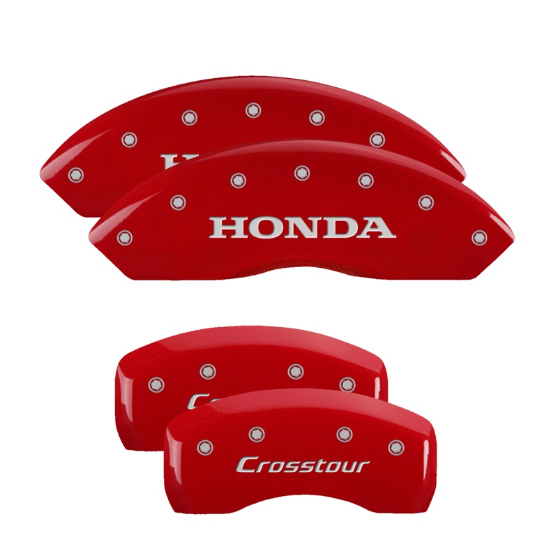 Brake Caliper Covers for 2010-2011 Honda Accord Crosstour (20211S) Front & Rear Set 1