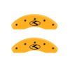 Brake Caliper Covers for 2018 Kia Rio (21190F) Front Covers Only 3