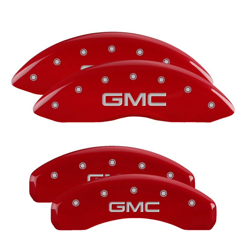 Brake Caliper Covers for 1999-2006 GMC Sierra 1500 2003-2005 GMC Safari (34006S) Front & Rear Set 4