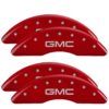 Brake Caliper Covers for 2020-2023 GMC Sierra 2500 HD 2020-2023 GMC Sierra 3500 HD (34219S) Front & Rear Set 4