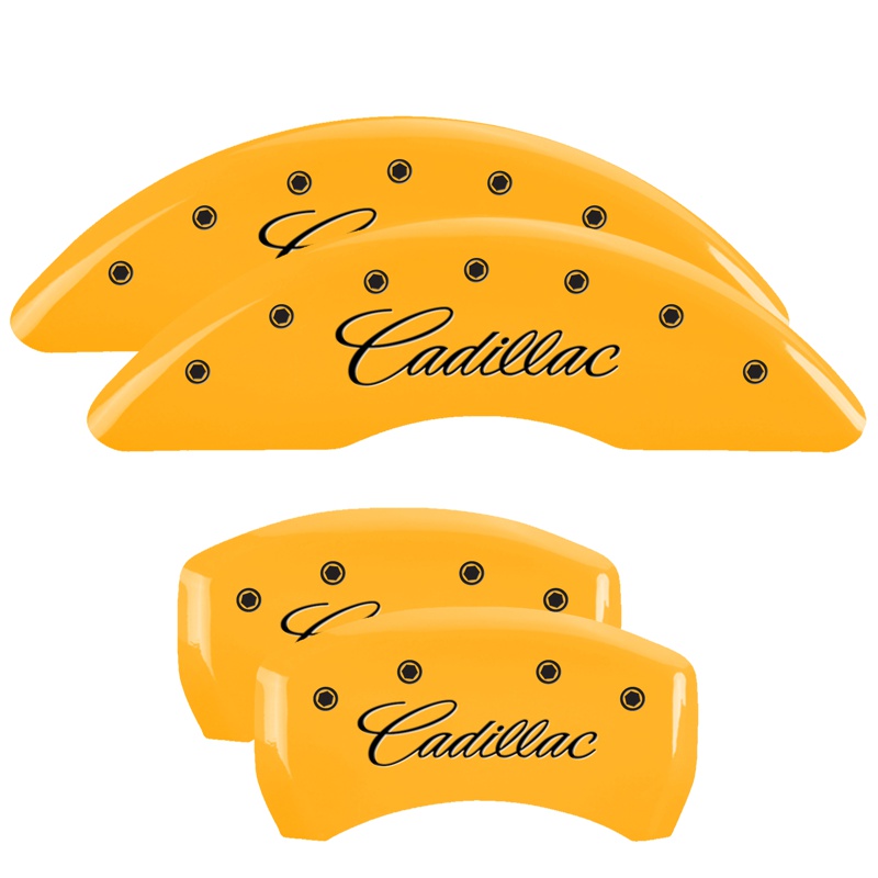 Cursive Engraved Details about  / Set of 4 Caliper Covers fits Cadillac CT6 w//Cadillac 35026