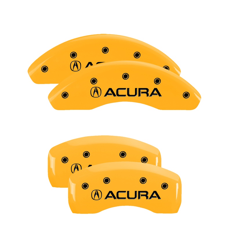 Brake Caliper Covers for 2004-2008 Acura TSX (39004S) Front & Rear Set 3