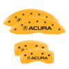 Brake Caliper Covers for 2007-2008 Acura TL (39007S) Front & Rear Set 3