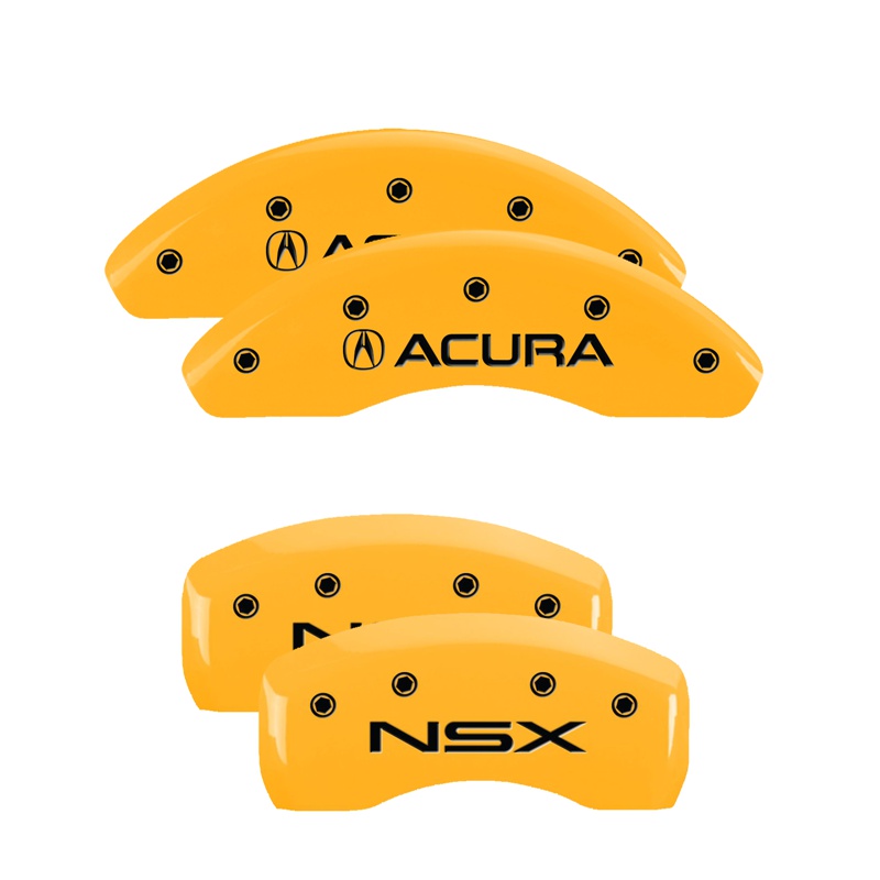Brake Caliper Covers for 2002-2005 Acura NSX (39008S) Front & Rear Set 6