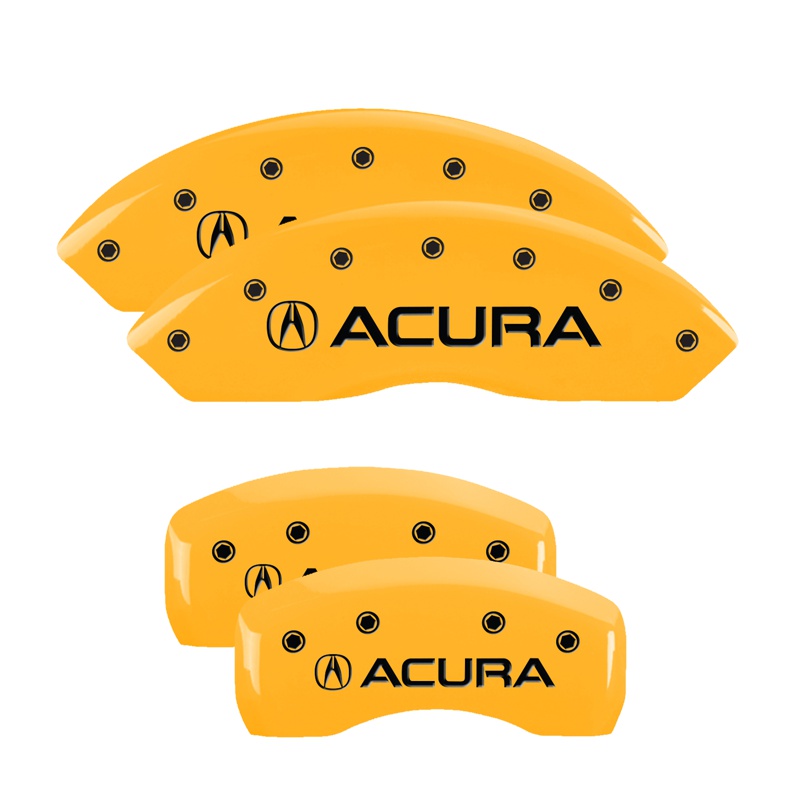Brake Caliper Covers for 2009-2014 Acura TSX (39016S) Front & Rear Set 3