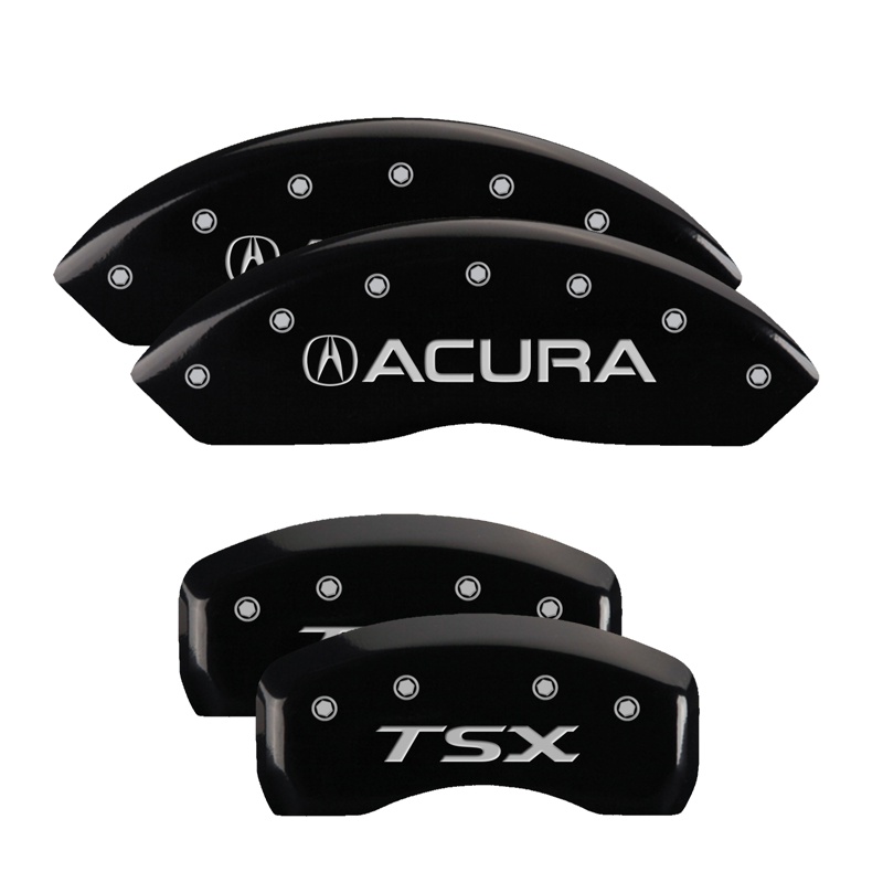 Brake Caliper Covers for 2009-2014 Acura TSX (39016S) Front & Rear Set 8