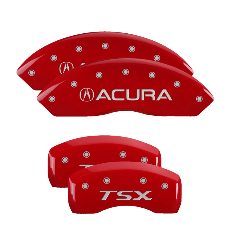 Brake Caliper Covers for 2009-2014 Acura TSX (39016S) Front & Rear Set 7