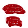 Brake Caliper Covers for 2015-2020 Acura TLX (39018S) Front & Rear Set 7