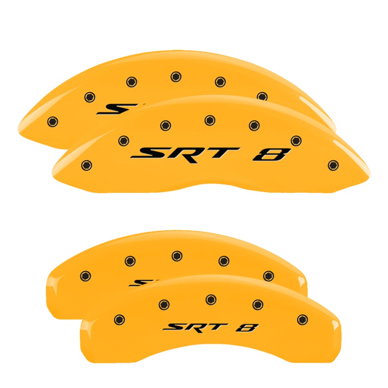 Brake Caliper Covers for 2005-2010 Jeep Grand Cherokee 2006-2010 Jeep Commander (42002S) Front & Rear Set 12