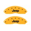 Brake Caliper Covers for 1997-2006 Jeep Wrangler (42009F) Front Covers Only 3