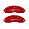 Brake Caliper Covers for 1997-2006 Jeep Wrangler (42009F) Front Covers Only 4