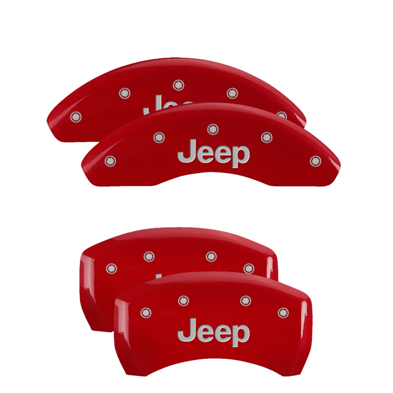 Brake Caliper Covers for 2014-2023 Jeep Cherokee (42013S) Front & Rear Set 1