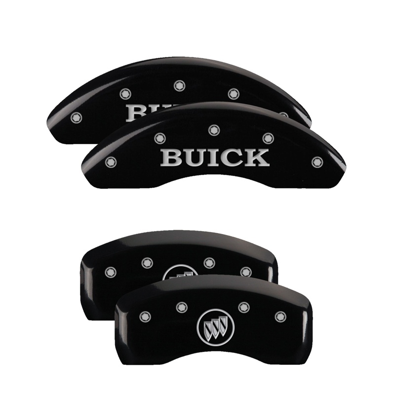 Brake Caliper Covers for 2010-2016 Buick LaCrosse 2011-2017 Buick Regal (49007S) Front & Rear Set 2