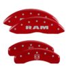 Brake Caliper Covers for 2011-2018 Ram 1500 2013-2023 RAM 1500 Eco Diesel 2019-2021 Ram 1500 Classic 2022-2023 RAM 1500 Classic (55001S) Front & Rear Set 10