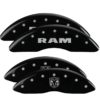 Brake Caliper Covers for 2011-2018 Ram 2500 2011-2018 Ram 3500 (55002S) Front & Rear Set 8