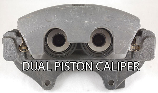 Dual Piston Front Brake Calipers