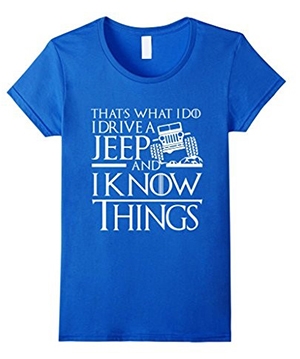 I drive a Jeep and know things