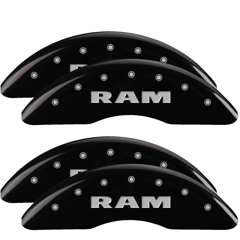 Brake Caliper Covers for 2019-2021 Ram 2500 2019-2021 Ram 3500 2022-2023 RAM 2500 2022-2023 RAM 3500 (55007S) Front & Rear Set 5