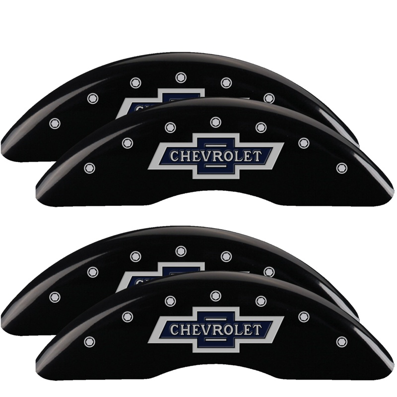 Brake Caliper Covers for 2020-2022 Chevrolet Silverado 2500 HD 2020-2022 Chevrolet Silverado 3500 HD (14258S) Front & Rear Set 2