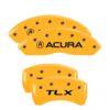 Brake Caliper Covers for 2021-2023 Acura TLX (39025S) Front & Rear Set 6