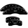 Brake Caliper Covers for 2021-2023 Mercedes-Benz C300 (23241S) Front & Rear Set 2