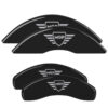 Brake Caliper Covers for 2004-2009 Cadillac SRX 2005-2011 Cadillac STS (35002S) Front & Rear Set 11