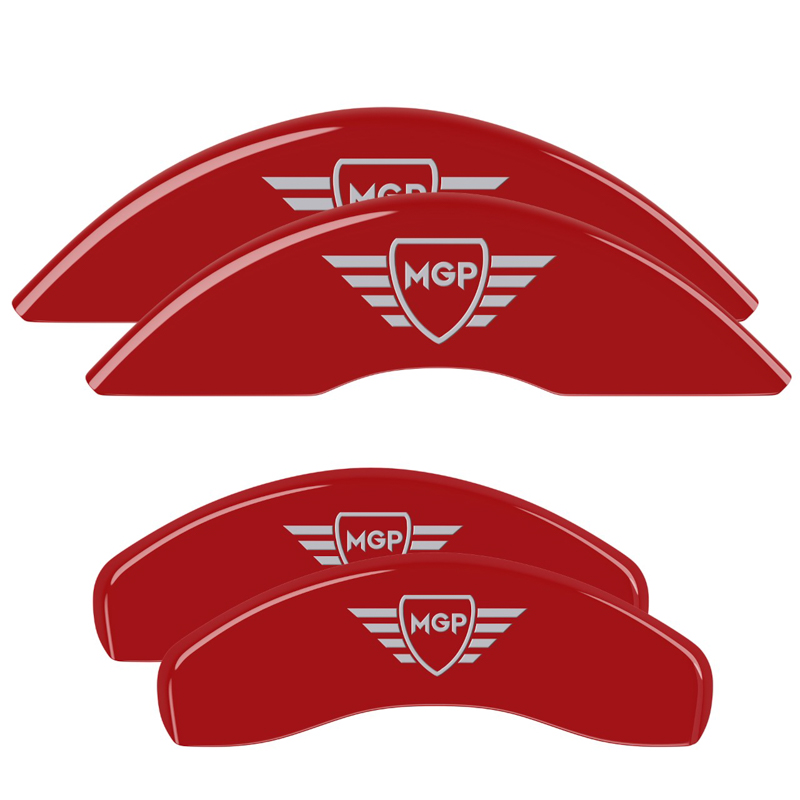Brake Caliper Covers for 1998-2002 Pontiac Firebird (18028S) Front & Rear Set 7
