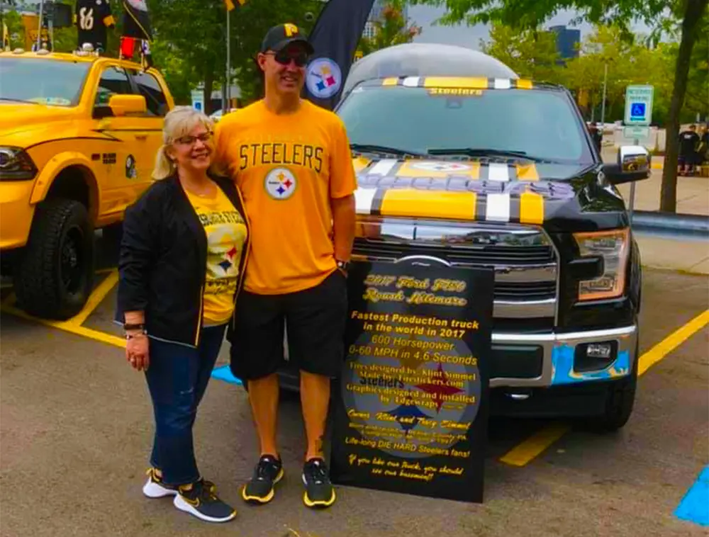 Klint’s F-150 Roush Nitemare.